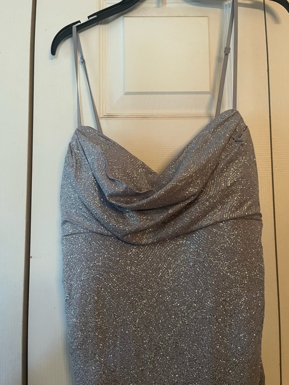 NWT Emerald Sundae Silver Glitter Dress